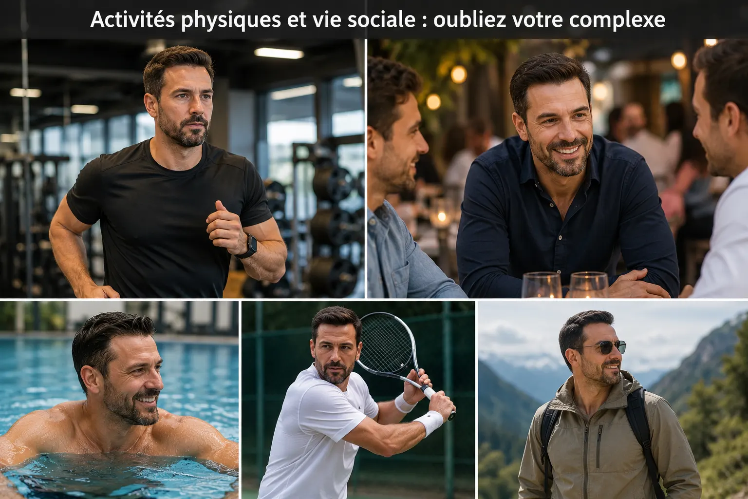 Activités physiques et vie sociale : oubliez votre complexe